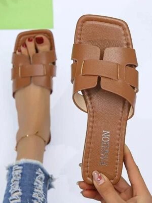 Claquette tendance bord de plage
